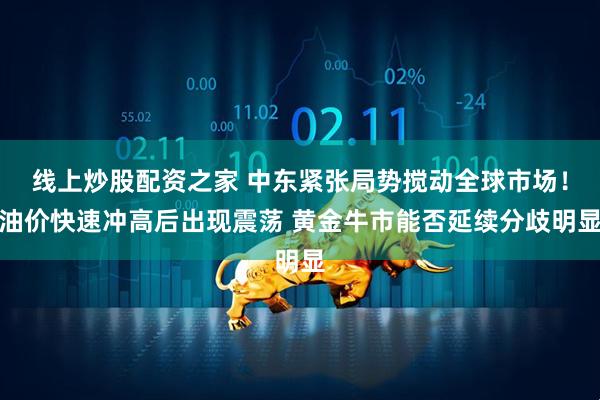 线上炒股配资之家 中东紧张局势搅动全球市场！油价快速冲高后出现震荡 黄金牛市能否延续分歧明显